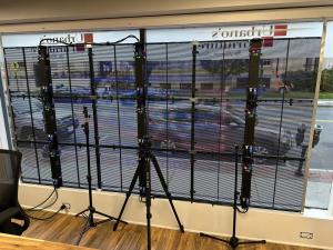 Quality P3.9-7.8 High Transparency Outdoor LED Display, 3840Hz Refresh Rate wholesale