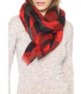 Quality Lady Fashion Woven Check Scarf wholesale