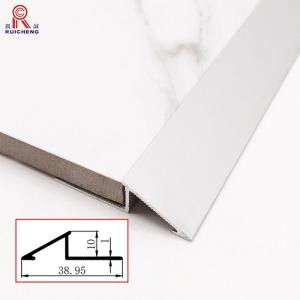 Quality Anodised Aluminum Tile Trim 2mm Thickness Triangle Alu 6463 Material wholesale