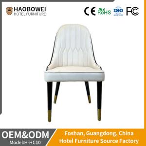 Quality Unfolded Leatherette Restaurant Hotel Restaurant Chairs Furniture Solid Wood wholesale