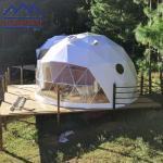 Fire Resistant Glamping Tent Outdoor Camping Dome Tents For 4 Seasons