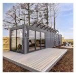Prefab Modern Luxury Shipping Container House Villa 40ft One Bedroom One Kitchen