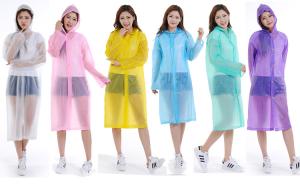 Quality CE / ISO9001 Approved Plastic Rain Poncho , Disposable Waterproof Lab Coat wholesale