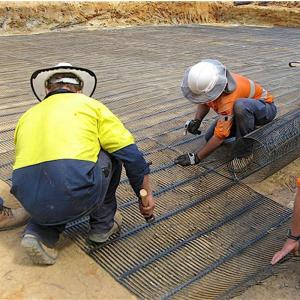 Quality PE Uniaxial Geotextile Geogrid 150kn 180kn For Soil Stabilization wholesale