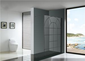 Quality Explosion Proof Texture Shower Glass For Bathtub Free Standing wholesale