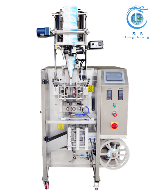 New LC-220LS 1-80ml Shaped Bag Hot Sealing Shampoo Shower Face Cream/Hand Cream round Bags Automatic Packaging Machine
