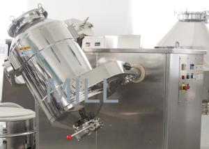 Quality Chemical Industrial 3d Lab Dry Powder Mixer , Powder Blender Mixer Stainless Steel wholesale