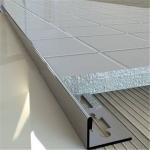 Brushed Finish Matt Stainless Steel Tile Trim 201 304 316 Wall Frame Ceiling
