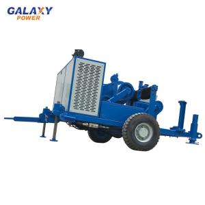 Quality 49.2HP 100KN Underground Cable Pulling Equipment Hydraulic Puller Machine wholesale