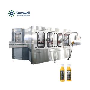 Quality Fresh Juice Filling Machine Plastic Bottle Beverage Filling Production Line wholesale