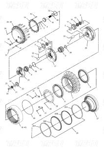 Quality In stock Hydraulic Swing and Travel Motor Drives For 227-6116 E325C Excavators Travel Drive Catalog wholesale