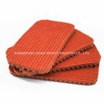 Non Toxic Synthetic Rubber Running Track Material Tartan 13mm Thickness