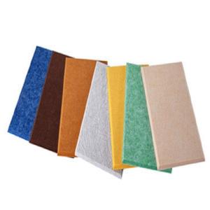 Quality Yellow Polyester Fiber Acoustic Ventilated Polyester Fiber Panel wholesale