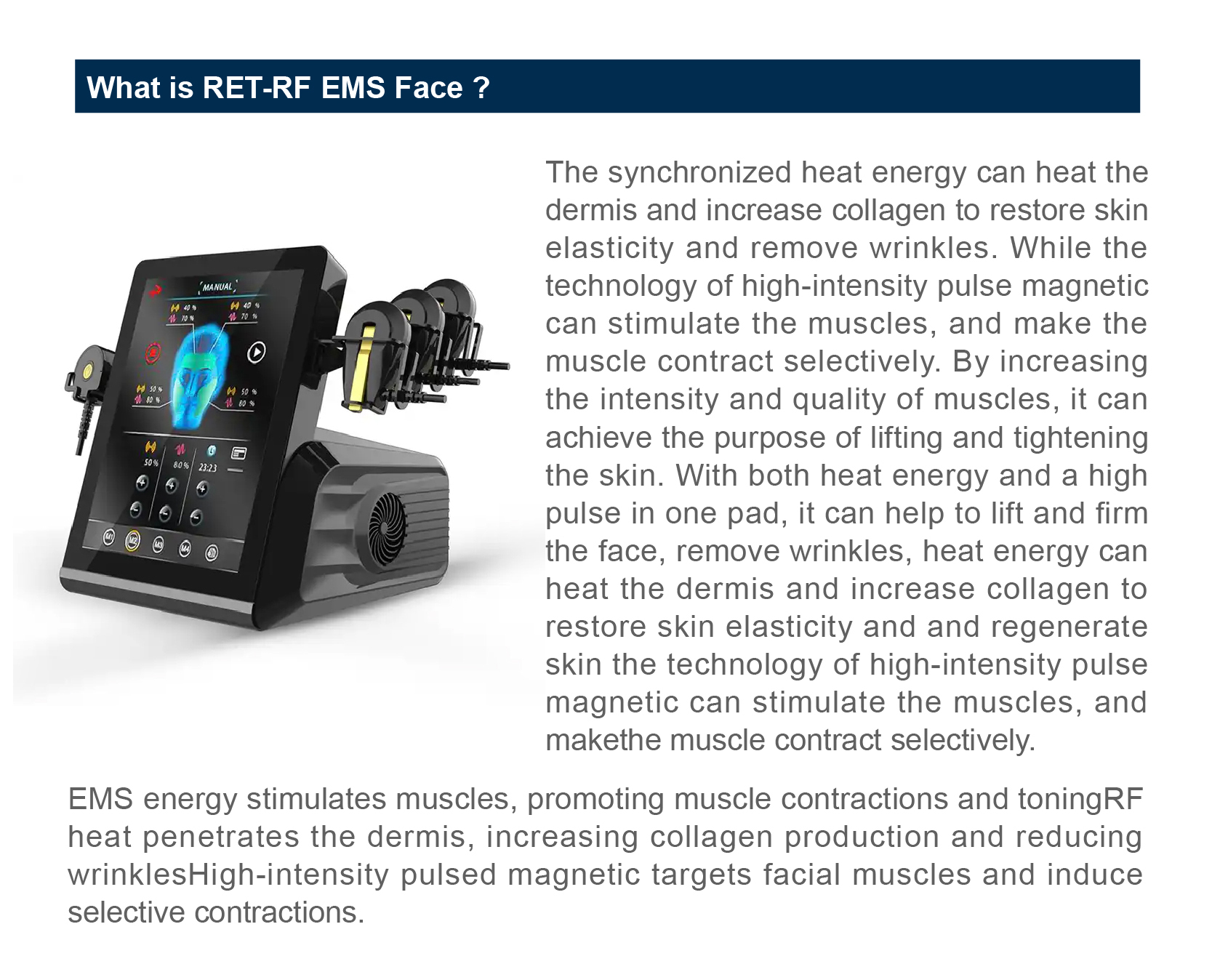 AU Plugs Type Microcurrent Facial Machine for Skin Tightening and Wrinkle Reduction