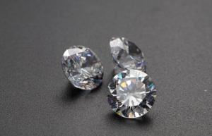 Quality 4.5ct 10.5mm Moissanite Loose Stones / Classic Moissanite Diamond Equivalent wholesale
