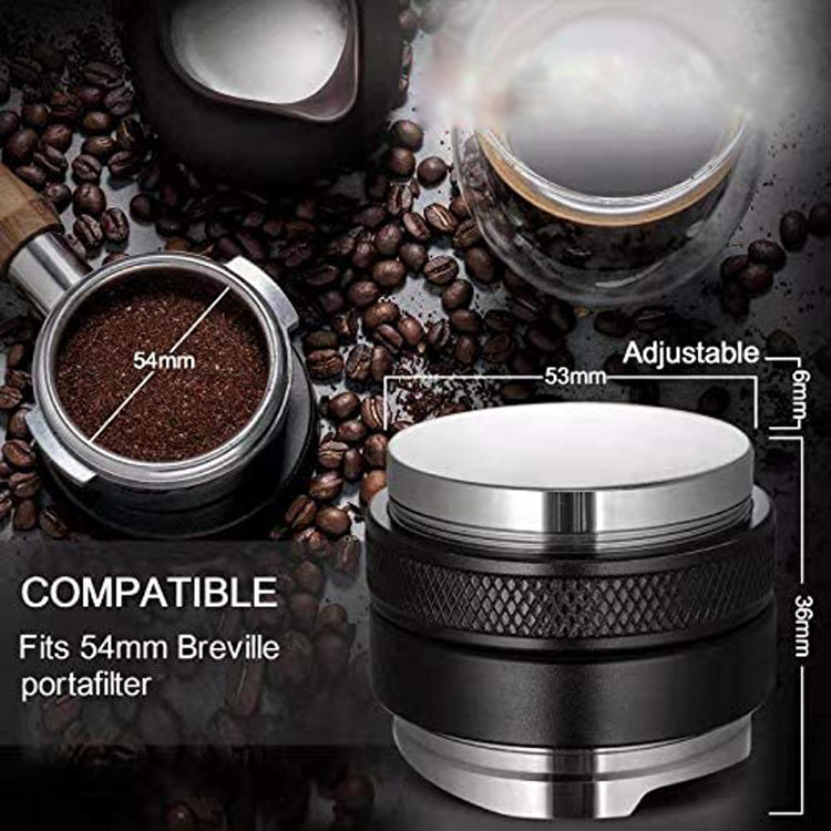 51 Mm Automatic Espresso Coffee Distributor And Tamper The Force 58Mm Tampers