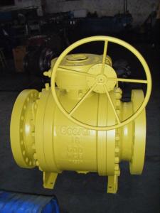 Quality Fire Safe Three Piece 600lb Trunnion Ball Valve wholesale