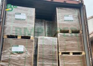 Quality 300gsm 350gsm Unbleached Brown Kraft Paper For Lunch Boxes 70 x 100cm wholesale