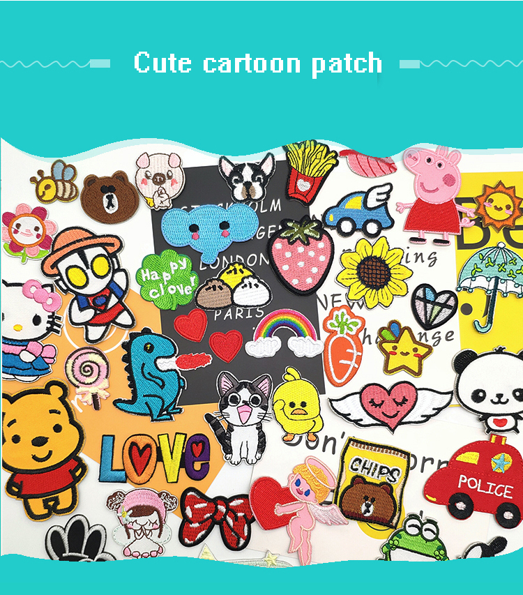 factory made logo butterfly patch heat patch rubber logo patch