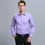 Spring Fashion Custom Business Shirts / Men Casual Work Long Sleeve Shirts 60%