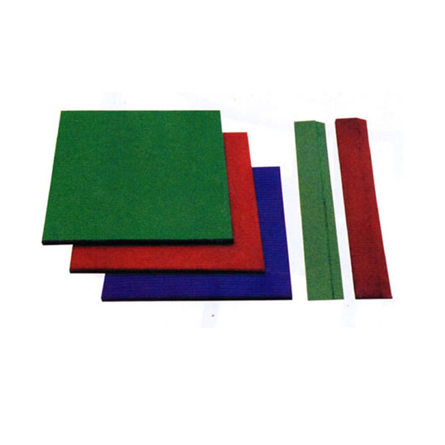 Nontoxic Rubber Interlocking Floor Mats 3mm For Badminton Court And Tennis Court