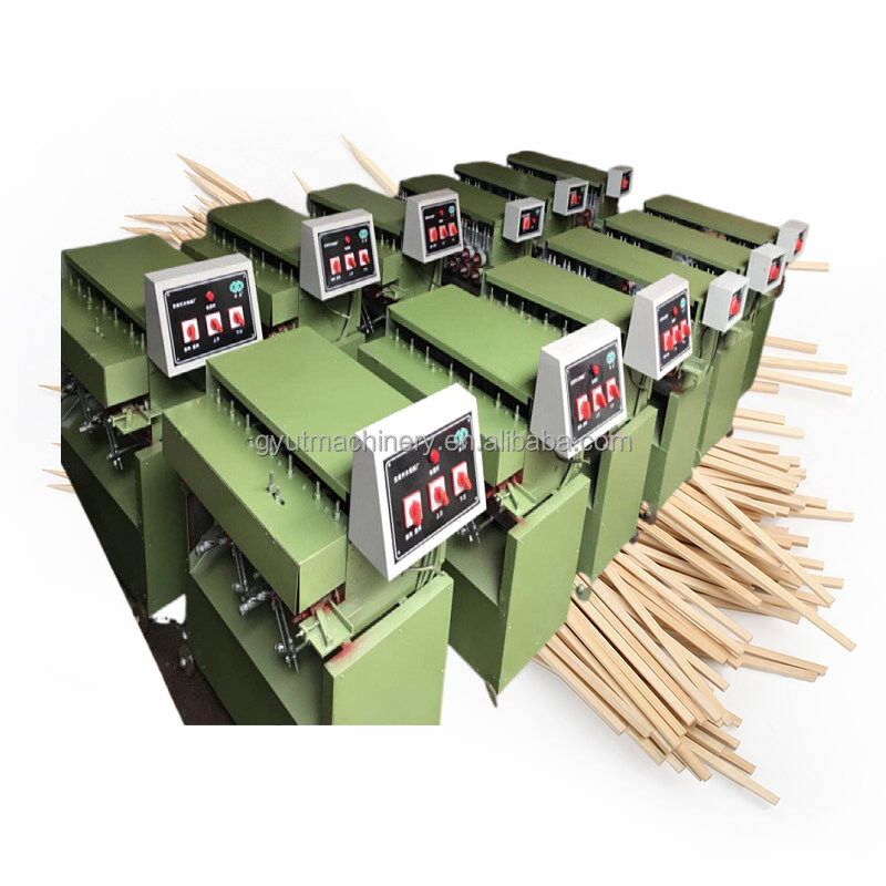 Bamboo Beauty and Nail Head Cuticle Pusher Remover Making Machine Wood Stick Sharping Machine With Sharper