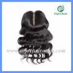 Lace top closure 4''x4'' ,brazilian virgin hair natural color body wave 10''-24'