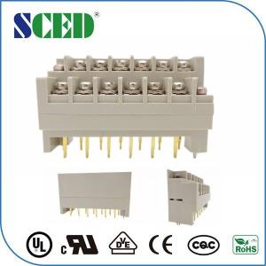 Quality Fence Strips Grey Barrier Terminal Block Phosphor Bronze Terminal wholesale