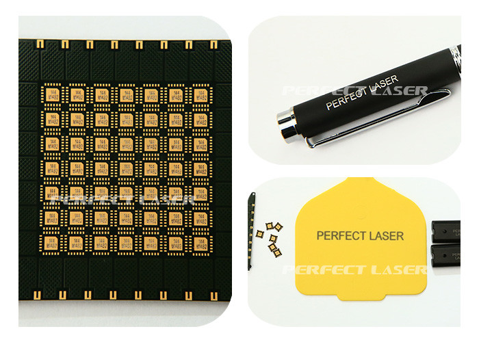 CCD Camera Fiber Laser Engraving Machine Auto Identifying / Positioning 500W
