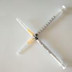 Medical CE & ISO prices disposable 1 ml syringe with injection needle