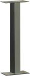 Galvanized Steel Black Post Wall Mount Mailbox for Wall Mounted Residential