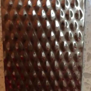 201 304 316L Anti Slip Checkered Stainless Steel Sheet