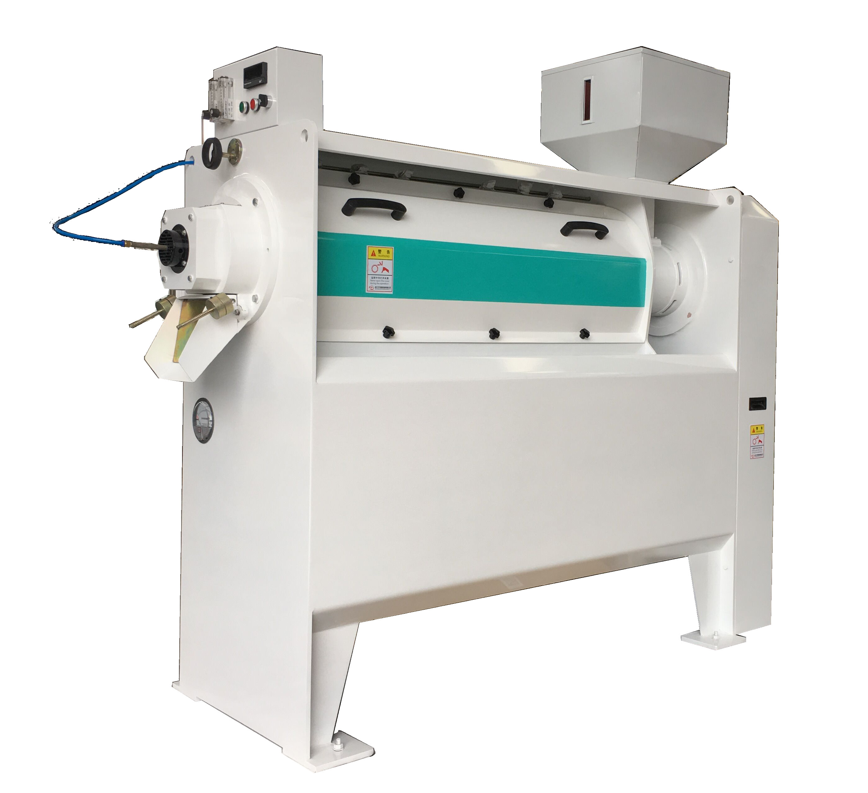 3-4tph Silky Water Polisher Machine For Long Short Parboiled Rice