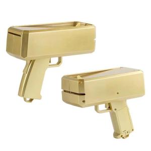 Quality Super Playing Spray Money Gun Money Shooter Toy for Party Decoration wholesale