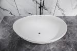 Freestanding Soaking Bathtub Stain Resistant Long Life Span