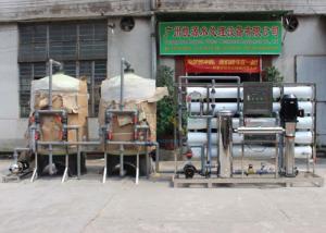 Quality 10T Seawater Desalination System , Ultrafiltration Water Treatment Machine wholesale