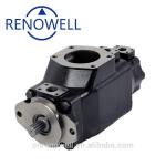 Triple Cartridges Black Hydraulic Cylinder Pump For Plastic Machinery