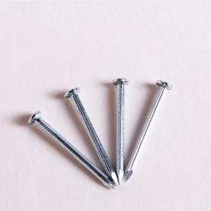 Quality Straight Masonry Nails Concrete Grooved Shank Strong Magnetic Nails wholesale