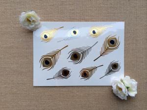 Quality Gold and Silver metallic tattoo wholesale