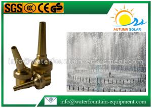 Quality Brass Outdoor Water Fountain Equipment Garden Water Adjustable Jet G1 / 2&quot; wholesale