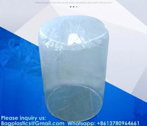 Quality Factory Customized Size Logo 285mm/320mm/600mm/1150mm Plastic Drum Liner Bag Drum Liner With Snap wholesale