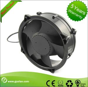 Quality 200mm Metal Square 0-10V/PWM Control 48v Dc Industrial Axial Fan For Machine Cooling wholesale
