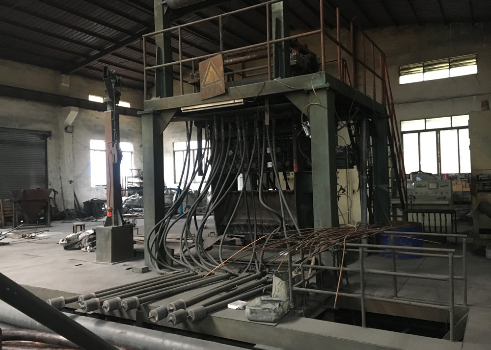 4000 Tons Upcasting Copper Casting Machine From Scrap Copper To 8mm