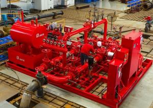 Quality 400GPM 100PSI Head Skid Mounted End Suction Fire Pump wholesale