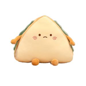Quality 30cm Creative Cute Sandwich Plush Doll Super Soft Cushion Pillow Plush Home Decor wholesale