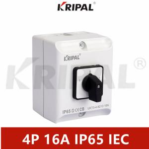 Quality 16A 4 Pole IP65 230-440V Industry Changeover Switch RoHS Standard​ wholesale