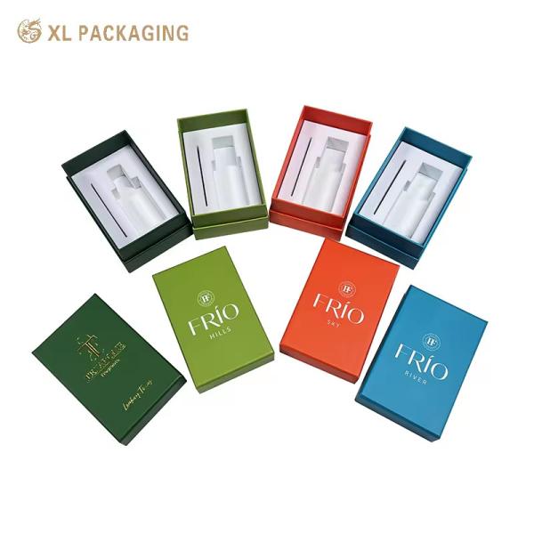 Cheap Customize Luxury Perfume Box Inside Skin Care Cosmetic Lid And Base Perfume Box For Gift for sale