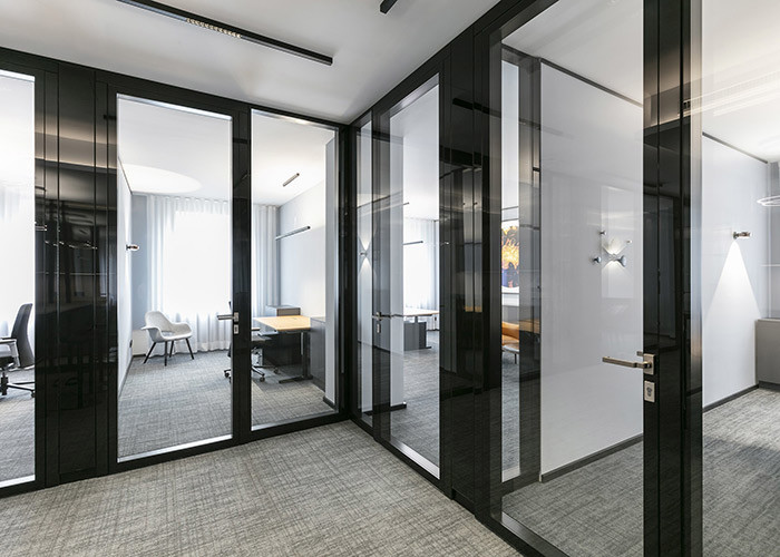 noise insulation partition glass wall For Multi Functional Meeting room
