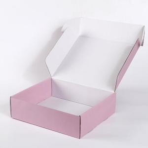 Quality E Flute Corrugated Mailing Boxes 66% Recycled Material For Clothes wholesale