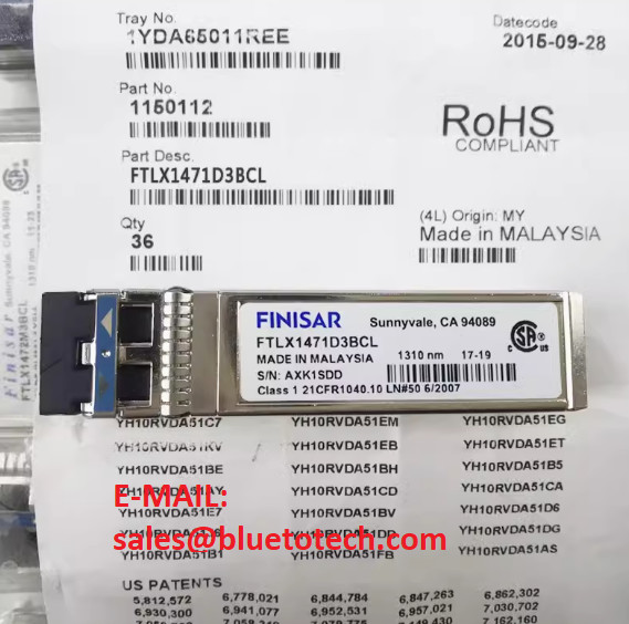 Intel AFBR-709DMZ-IN3 10G SFP+ 850nm 300m Multimode Datacom SFP+ Transceiver
